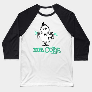 Mr Color Baseball T-Shirt